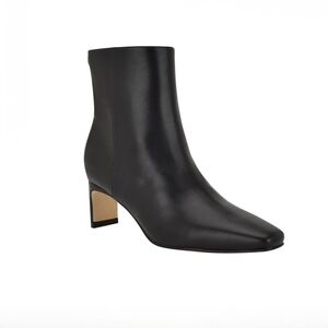 Calvin Klein Sleek Black Ankle Booties